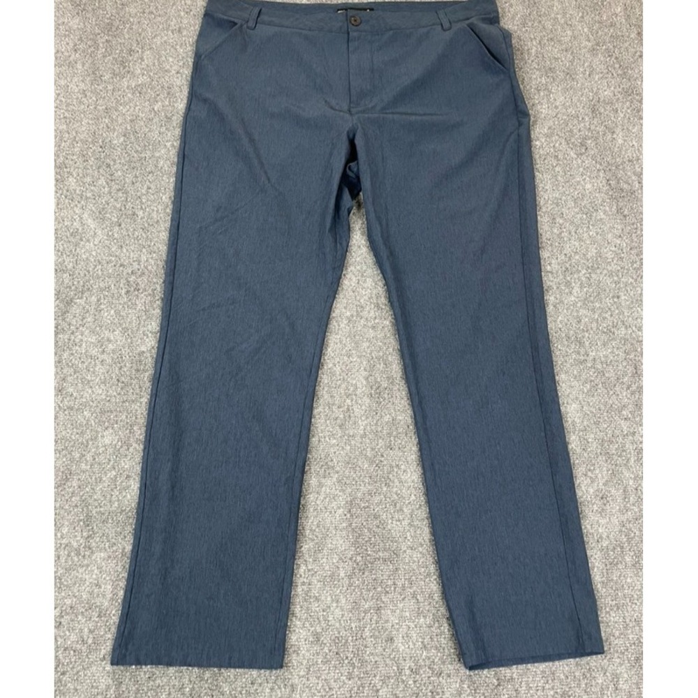 Travis Mathew Pants Mens Blue Performance Stretch Comfort Modern Size 40
